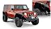 Bushwacker 10918-07 Flat Style Fender Flare-Set of 4 for 2007-2018 Jeep Wrangler JK 4-Door Model