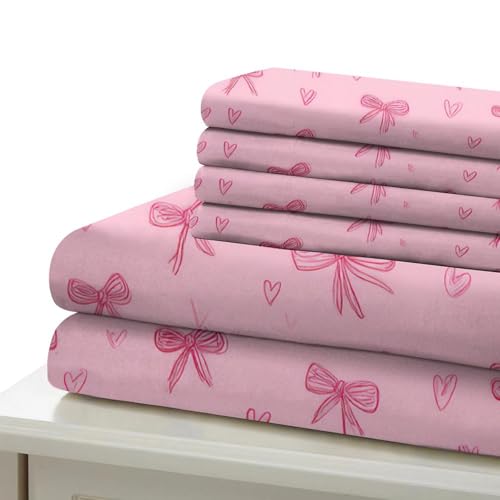Housse de couette pomme de pin hypoallergique parure lit microfibre 3D - 7