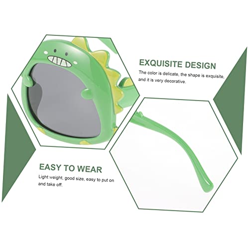 Gafas de sol infantiles dinosaurio Toddmomy, accesorio seguro para juegos y fiestas temáticas 8