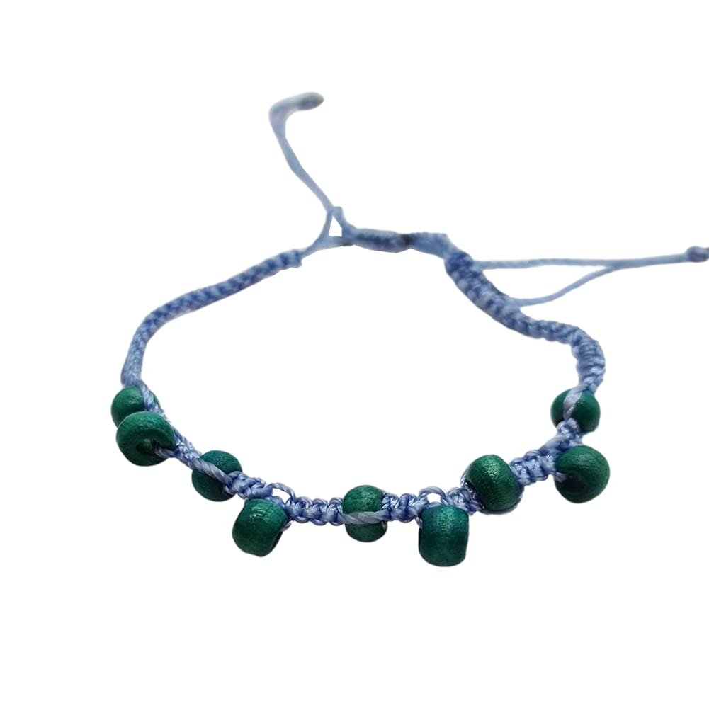 VIE Beach Bracelet, Beaded, Blue