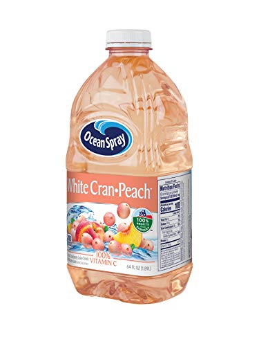 Image of Ocean Spray Juice Drink, White Cran-Peach, 64 Ounce Bottle