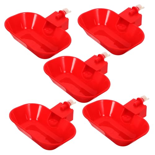 Gogogmee Automatic Chicken Water Bowl Chick Feeder and Waterer Kit with Leak-Proof Design