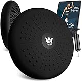 𝗠𝗔𝗫𝗜𝗠𝗔𝗟𝗘𝗥 𝗦𝗜𝗧𝗭𝗞𝗢𝗠𝗙𝗢𝗥𝗧: Auf der glatteren Seite genießt Du höchsten Sitzkomfort, während die stark genoppte Seite einen zusätzlichen Massageeffekt bietet. Der Härtegrad des Kissens lässt sich mit der beiliegenden Luftpumpe flexibel anpassen.