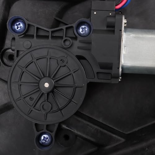 Image of TRQ Front Driver Side Power Window Motor and Regulator Assembly One Touch Anti Pinch Compatible with 2013-2018 Ram 1500 2019-2021 1500 Classic 2013-2021 2500 3500 4500 5500