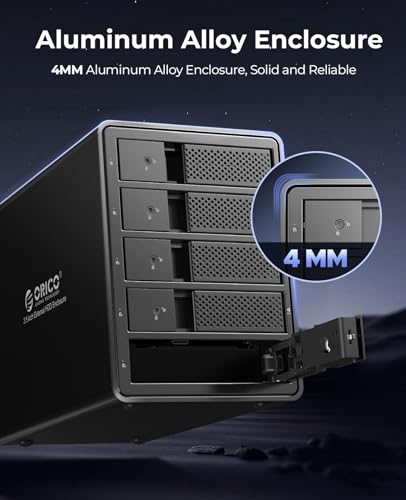 Boîtier externe 5 disque dur Raid ORICO, la solution pour centraliser vos films et séries à la maison - 4