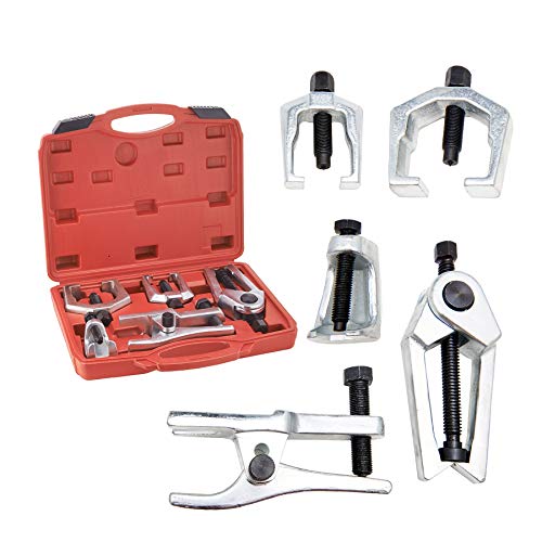 Z ZELUS 5 en 1 Herramientas de Servicio de Extremo Delantero Separador de R�tula Extractor de Brazo C�nico Pitman Extractor de Brazo Pitman
