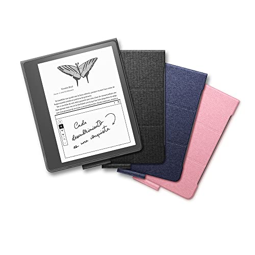 Miniatura 5 de Funda De Tela Para Amazon Kindle Scribe, Con Tapa Plegable Y Acople Magnético Solo Compatible Con Kindle Scribe Diseño Fino Y Ligero Negro