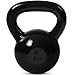 Day 1 Fitness Kettlebell Weights Cast Iron 30 Pounds - Ballistic Exercise, Core Strength, Functional Fitness, and Weight Training Set - Free Weight, Equipment, Accessories