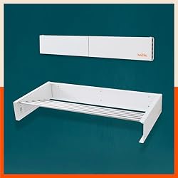 Bathla Mobidry Eze Wall Mounted Cloth Drying Stand 5 Ro...
