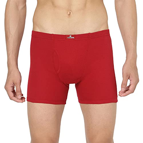 Image of Underjeans Men's Cotton Blend Regular Fit Trunk