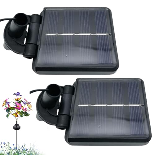 2Pcs Replacement Solar Light Parts, 2.5x3 Inch Solar Light Top