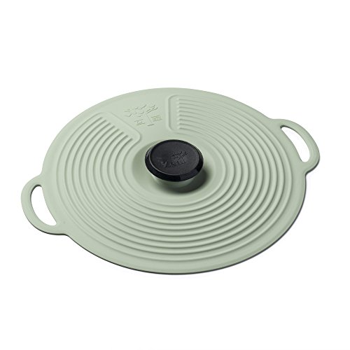Zeal Silicone Keep Fresh Storage Airtight Seal Lid Reusable Eco-Friendly Classic Design Sage Green (20cm, 8")