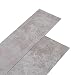 Produktbild vidaXL PVC Laminat Dielen Vinylboden Vinyl Boden Planken Bodenbelag Fußboden Designboden Dielenboden 5,02m² 2mm Selbstklebend Erdtöne Grau
