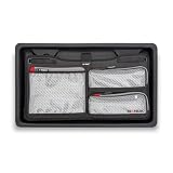 Nanuk 935 Wodoodporne twarde etui do aparatu Sony a7R, Czarny, Wyściełana przegroda z organizerem pokrywy