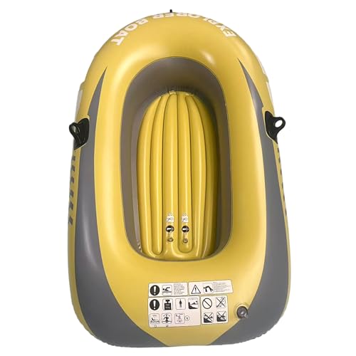 Kayak gonflable 1 personne bateau gonflable tissu épais 140cm pour adultes