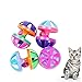Yardwe 4pcs Colorful Teaser Toys Fun Pet for Kittens Mentally Stimulating Interactive Toys to Keep Cats Engaged and Entertained Random Colors