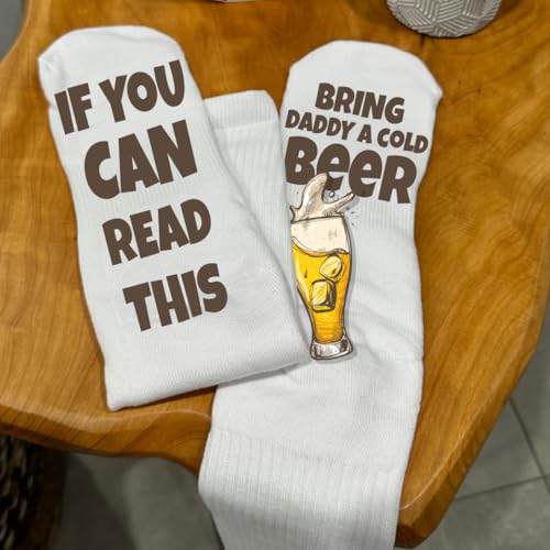 Funny Beer Crew Socks for Men and Women – Novelty Drinking Design – Cozy Casual Style for Adults3