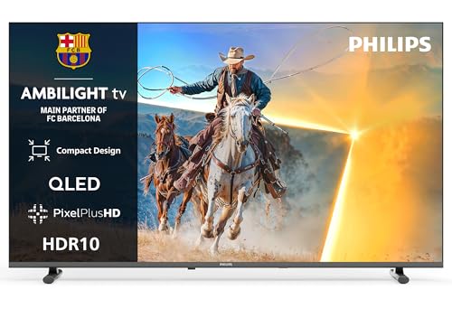 PHILIPS 32PQS6901/12 32 Zoll Ambilight 4K QLED Smart-TV Pixel Precise Ultra HD Titan OS Dolby Audio