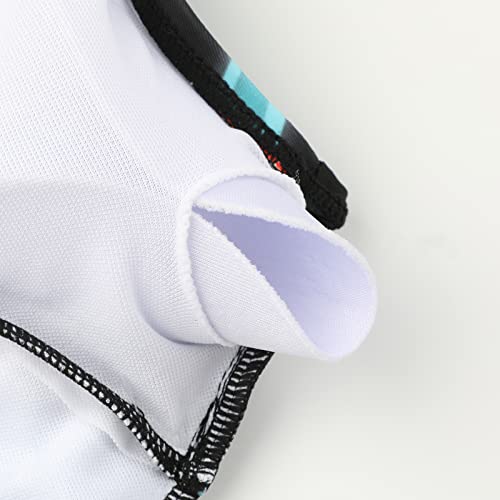 Adigaber Tweedelige damesbadpakken, bikini met gekruiste top, hoog getailleerde bodem, badpakken voor buikversteviging, badmode met vintage motief - Afbeelding 4