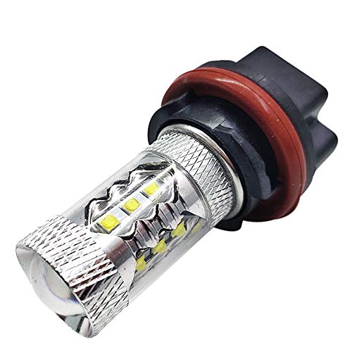 Ruiandsion 2֎Ԑp HS5 LED wbhCg DC 10-80V Hi/Loؑ 16SMD 2525`bvLEDd oCNpwbhCg 6000K zCgi1j
