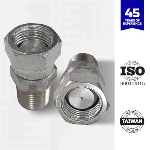 Image of Cosmostar 1 /2 inch NPTF Male x 1 /2 inch NPSM Pipe Swivel,1 /32 Restricted, Hydraulic Adapter