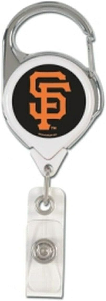 MLB San Francisco Giants Retractable Premium Badge Holder, Team Color, One Size