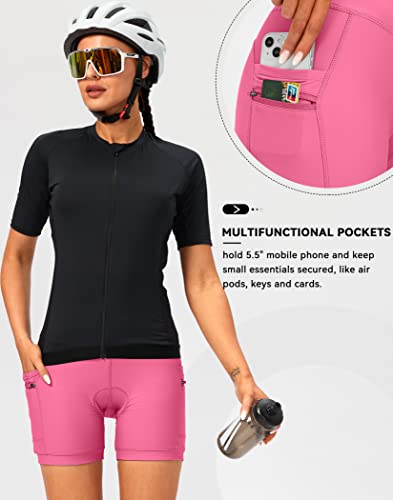 Short feminino acolchoado 4D para bicicleta com enchimento roupa íntima ciclismo ciclismo estrada mo