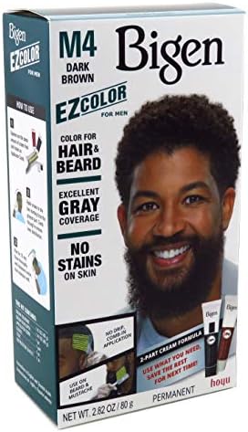 Bigen Ez Color For Men M4 Dark Brown Kit (Pack of 3)