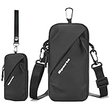 [Prime Comfort] スマートフォンショルダーバッグ, PU素材, 携帯ケース バッグ, スマホポーチ, スマホ ショルダー 入れたまま操作