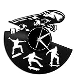 5. SEHR STILLE - Die Uhr verfügt über einen sehr leisen Bewegungsmechanismus, um Sie in keinem Raum Ihres Hauses zu stören.