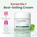 Dr.G Red Blemish Clear Soothing Korean Moisturizer Face Cream, 70ml - Cica Cream, Korean Skin Care Moisturizer, Korean Face Moisturizer, Facial Moisturizer, Korean Skincare, K Beauty Skincare Coreano
