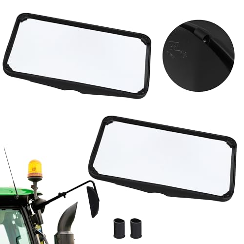 Espejo ajustable para tractor agrícola con visión ampliada y juego de retrovisor universal
