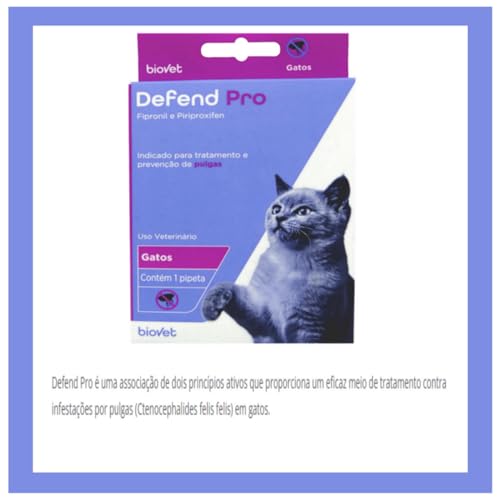 Kit 15 Defend Pro Gatos - Biovet