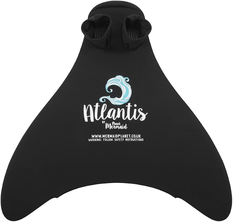 Mermaid Planet Sparkle Siren Deluxe Adult Mermaid Tail Set. Includes Swimmable Tail, Bikini Top, Scrunchie & Atlantis Monofin.