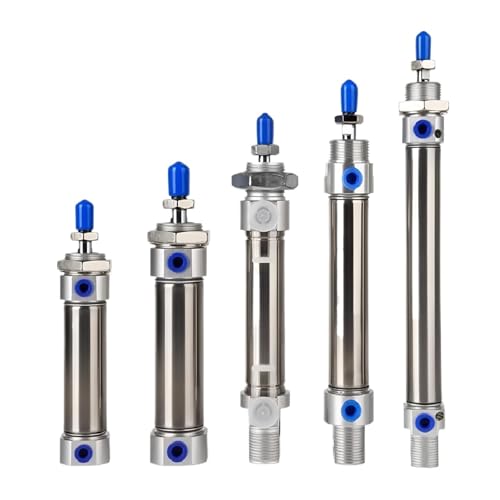 Vérin à double effet anti-corrosion avec piston magnétique pour automatisation précise