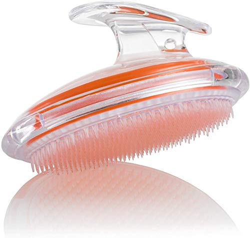 Exfoliating Brush for Razor Bumps & Ingrown Hairs (Orange)