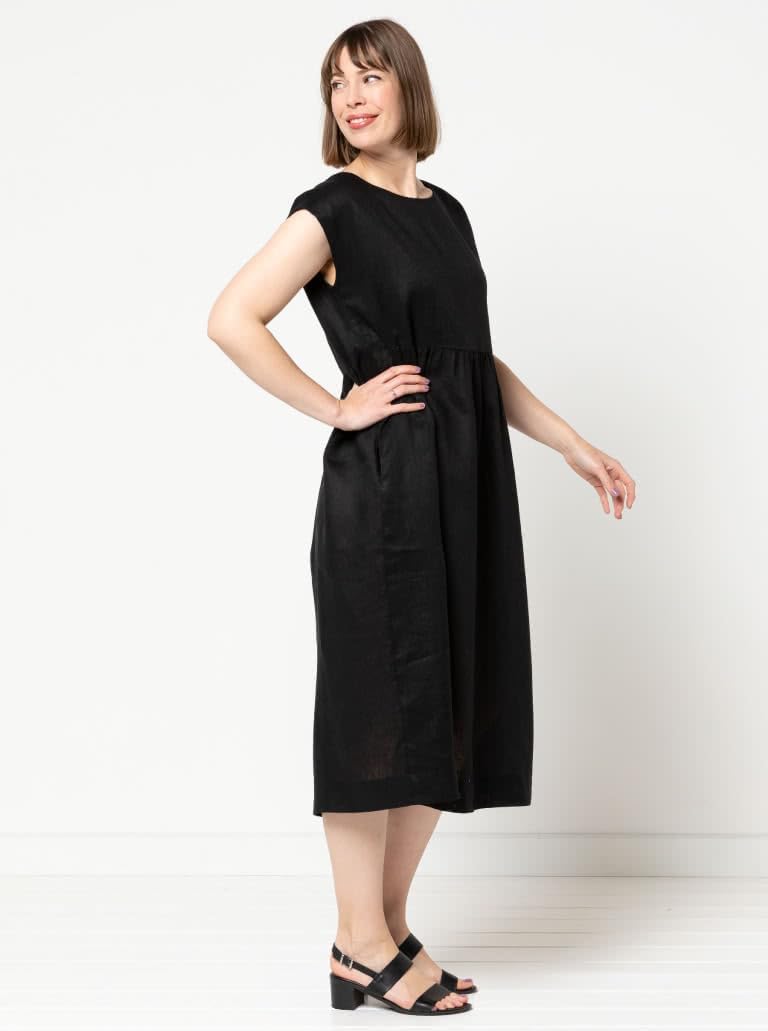 Style Arc Sewing Pattern - Montana Midi Dress (Sizes 10-22)