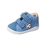RICOSTA LINU 2424000 Jungen Halbschuhe,Kletthalbschuhe,Halbschuh,Klettverschluss,Strassenschuh,Sneaker,Freizeitschuh,PEPINO,Kinder,petrol(Türkis)