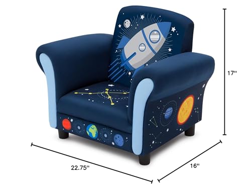 Deltachildrenspaceadventureskidsupholsteredchairblue Urban Country Home Decor Delta children space adventures kids upholstered chair blue urban country home decor