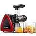 Aobosi Entsafter Slow Juicer Entsafter Edelstahl Profi Entsafter Ruhiger Motor Hoher Nährstoff Frucht & Gemüsesaft mit Saftkanne & Reinigungsbürste