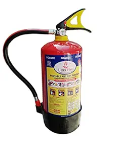 Ultra Fire ABC Powder Type FireExtinguisher (Red, 4 kg)