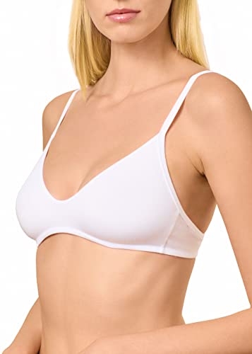 Golden Lady Sujetador Triangolo Reggiseno para Mujer, Blanco, 34B