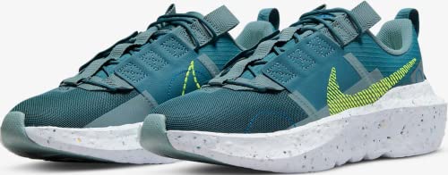 Nike mens Crater Impact Se Trainers Dj6308 Shoes, Ash Green/Volt-aviator Grey, 113