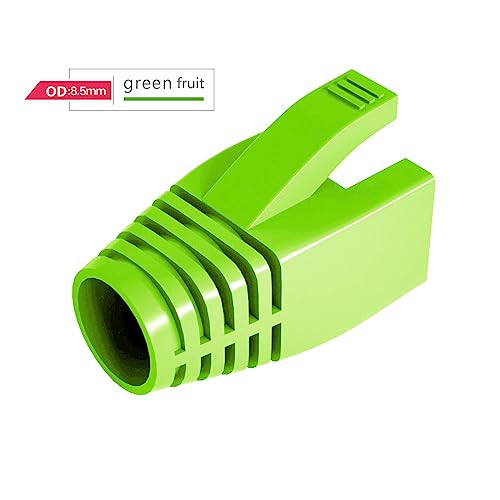 50 Pcs Cat7 Cat7A Cat8 Strain Relief Boot, RJ45 Plug Connector Cover Modular Network Plug Connector Cap Cable Connector Boots - Image 2
