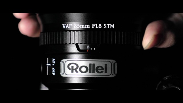 Rollei AF 85 Mm F/1.8 Objectif Full Frame Pour Sony FE Avec
