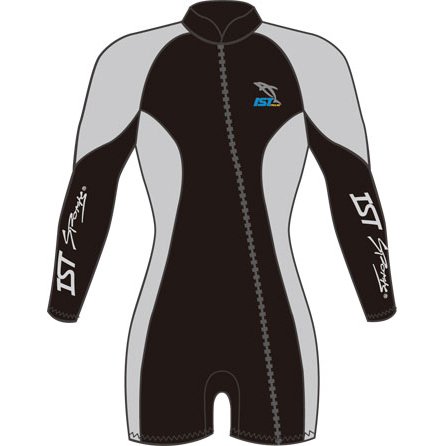 IST 6.5mm Nylon/Plush Farmer John & Step in Jacket - Womens, 7