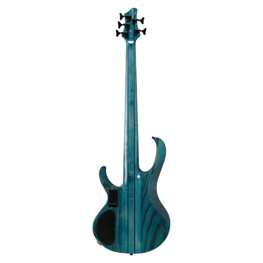 Ibanez BTB945 Standard 5-String Bass Guitar, Rosewood Fingerboard, Cosmic Blue