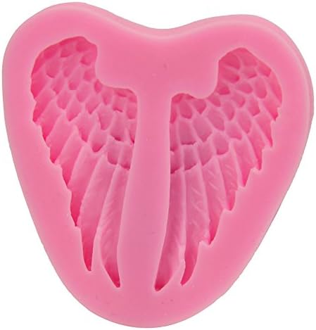 Angel Wings Silicone Mold for Resin & Clay – DIY Jewelry, Phone Case Charms, Pendants – Reusable, Flexible Epoxy Craft Mold with No Sanding Needed
