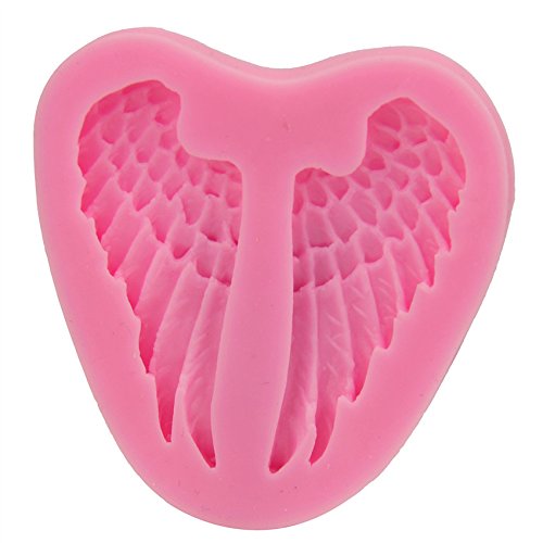 Angel Wings Silicone Mold for Resin & Clay – DIY Jewelry, Phone Case Charms, Pendants – Reusable, Flexible Epoxy Craft Mold with No Sanding Needed