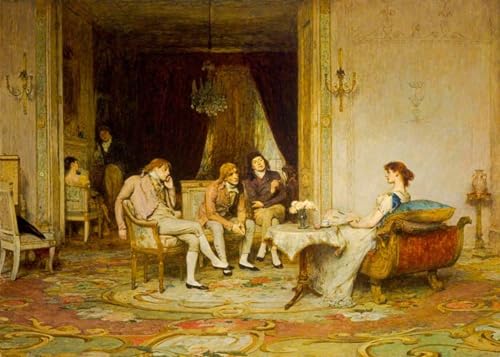 Impressions d'art mural Rivali Orchardson tableau haut de gamme salon et chambre